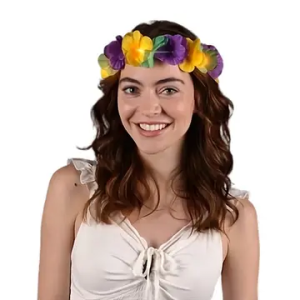MARDI GRAS FLOWER CROWN (225)