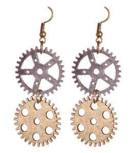 68734 GEAR EARRINGS (625)