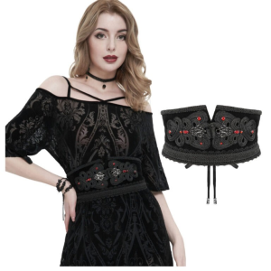 AS127 EMBROIDERED CORSET BELT (1225)