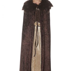 29204/05/06 FUR COLLAR CAPE (26)